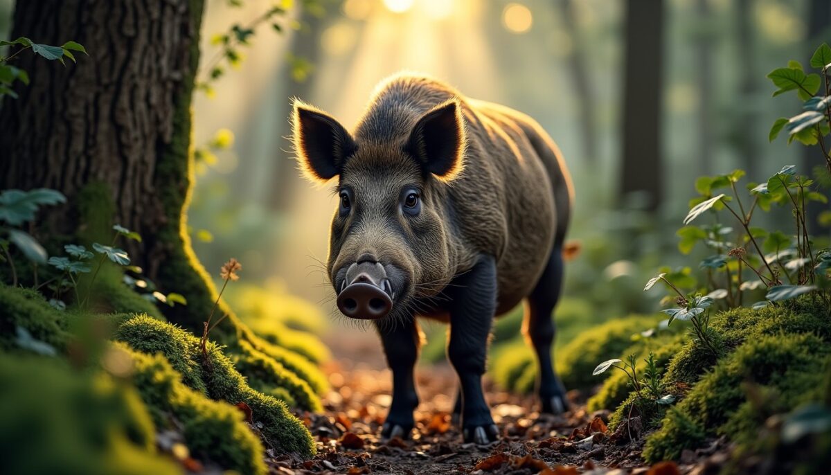 À la découverte de la laie : traits distinctifs et comportements essentiels du sanglier femelle