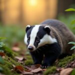 Exploration du comportement et du milieu de vie de la femelle blaireau