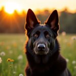 Berger allemand noir : guide complet sur ses traits uniques et astuces d’élevage