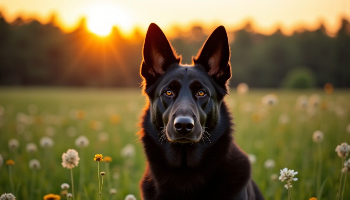 Berger allemand noir : guide complet sur ses traits uniques et astuces d’élevage