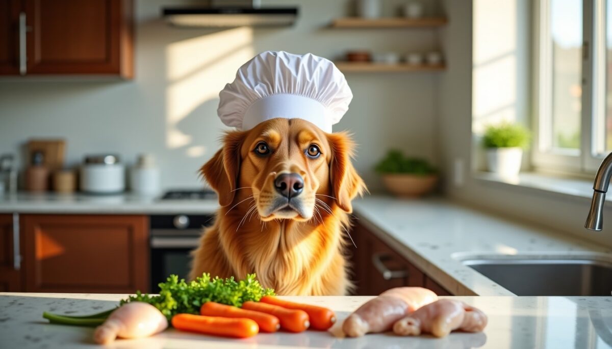 Dog Chef : Des recettes savoureuses et saines pour chouchouter votre compagnon à quatre pattes