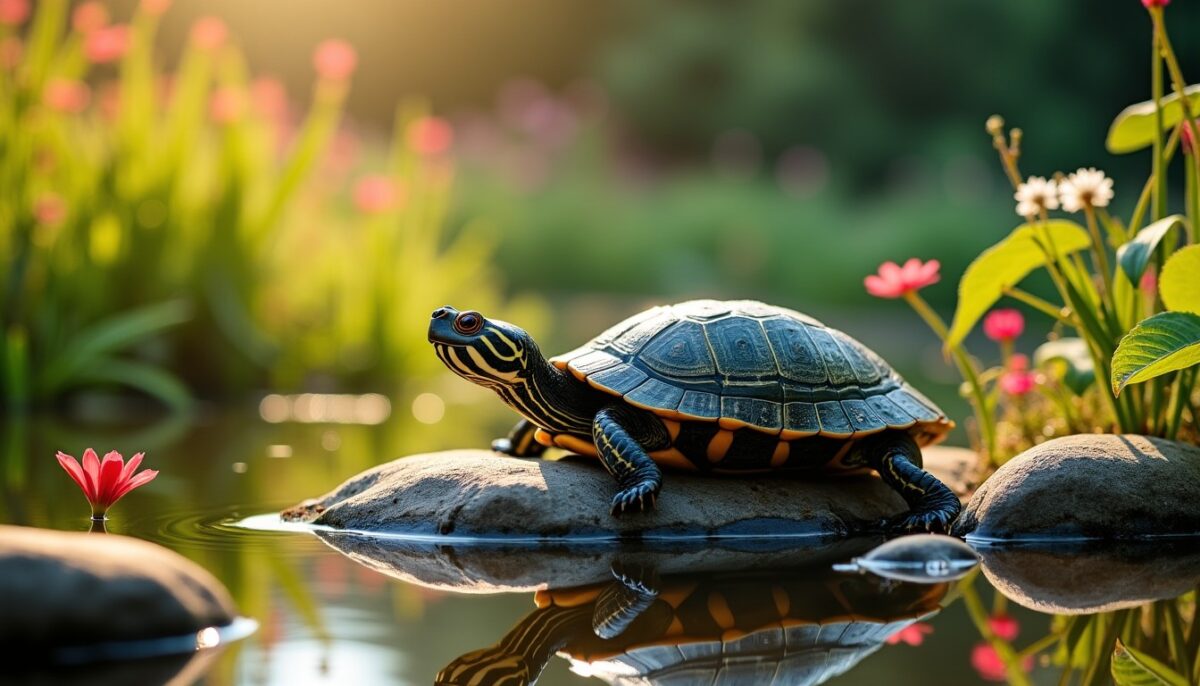 Tortue d’eau : les secrets pour assurer sa santé et son bien-être au quotidien