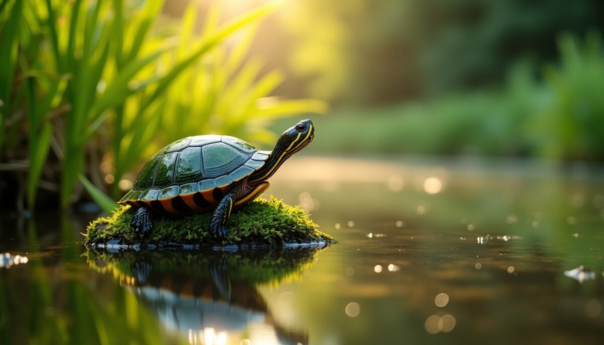 Tortue cistude d’Europe : stratégies essentielles pour préserver cette espèce vulnérable dans son habitat naturel