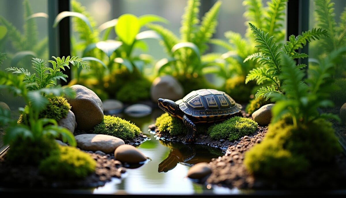 Terrarium pour tortue : astuces pour recréer un environnement naturel adapté à votre reptile