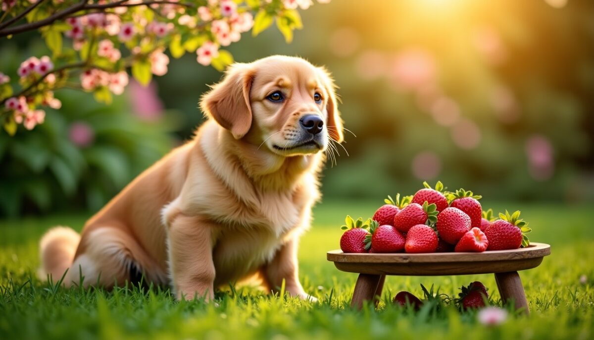 Les fraises sont-elles sans risque pour nos amis les chiens ?