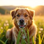 Pourquoi mon chien grignote de l’herbe ? Causes et conseils pratiques