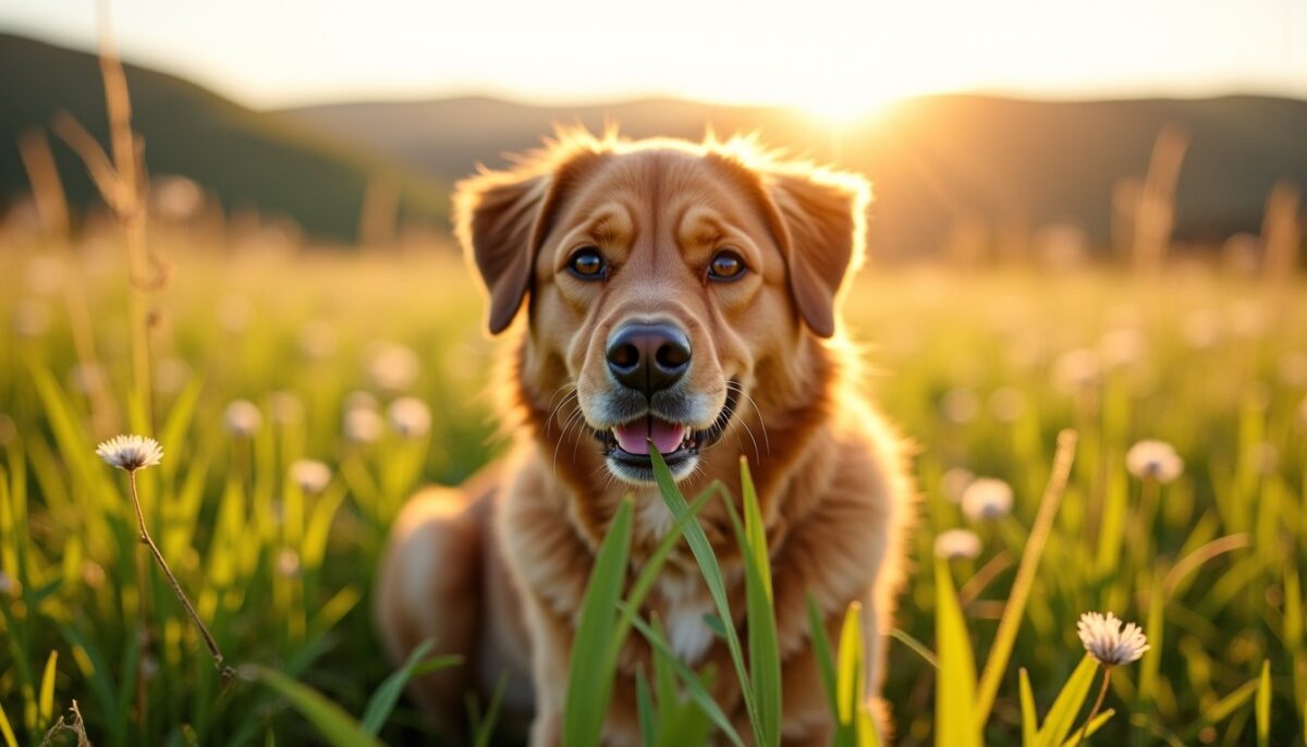 Pourquoi mon chien grignote de l’herbe ? Causes et conseils pratiques