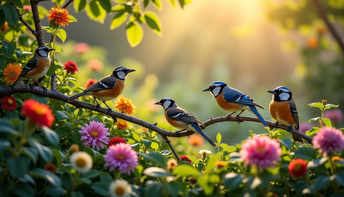 Découvrez quels oiseaux protègent votre jardin en mangeant les punaises