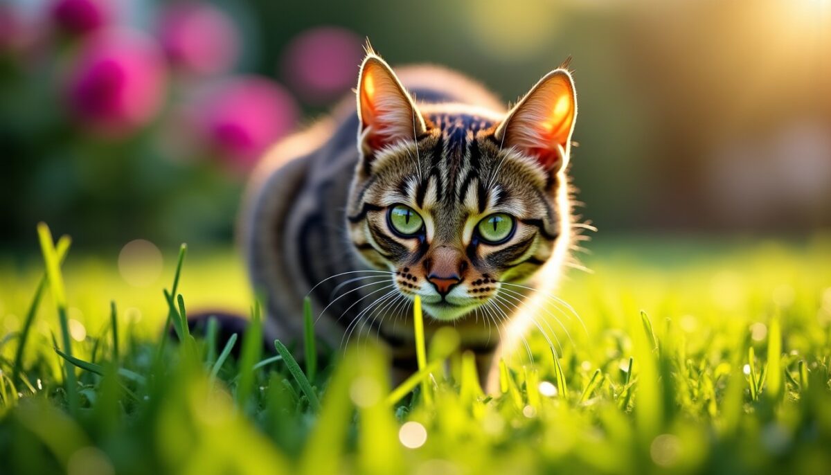 Chats et herbe : pourquoi cette étrange habitude ? Explications et astuces pour bien comprendre et accompagner votre félin