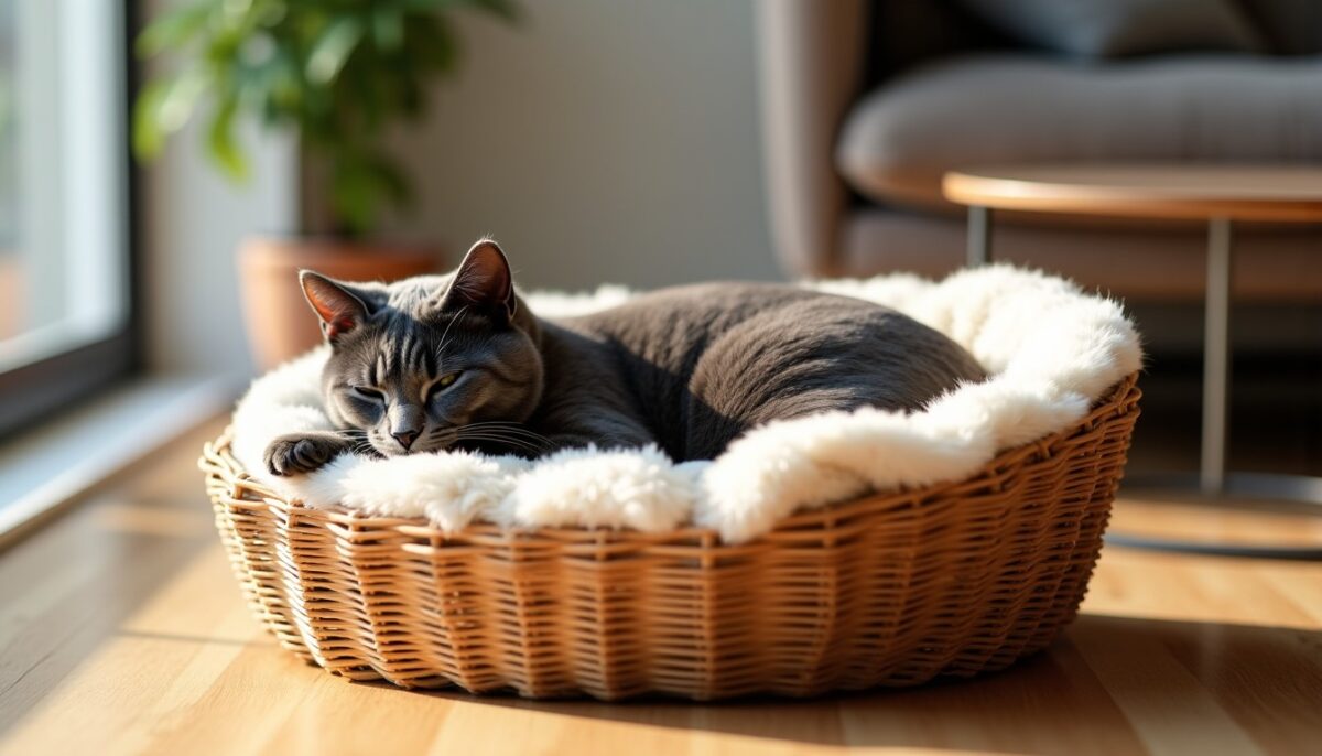 Panier pour chat : alliez praticité et confort pour le bien-être de votre félin