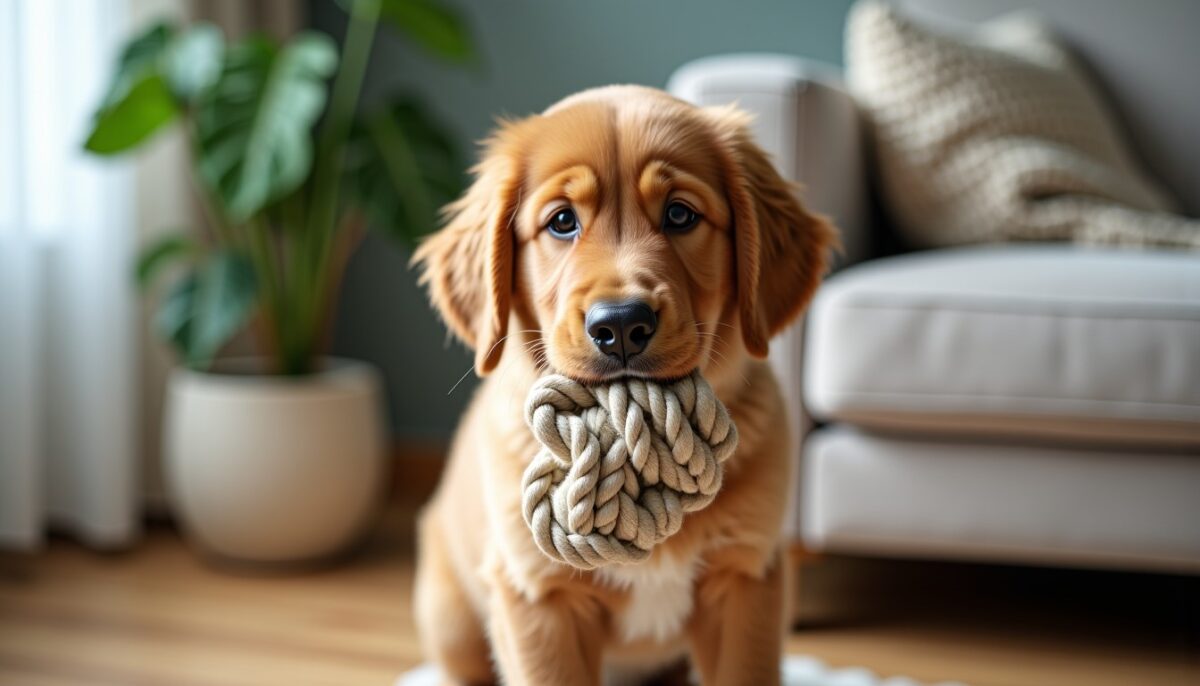 Mon chiot mordille tout : décryptage du comportement et astuces pour y mettre fin