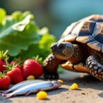 Alimentation des tortues : découvrez le régime idéal pour les tortues de terre, de mer et domestiques