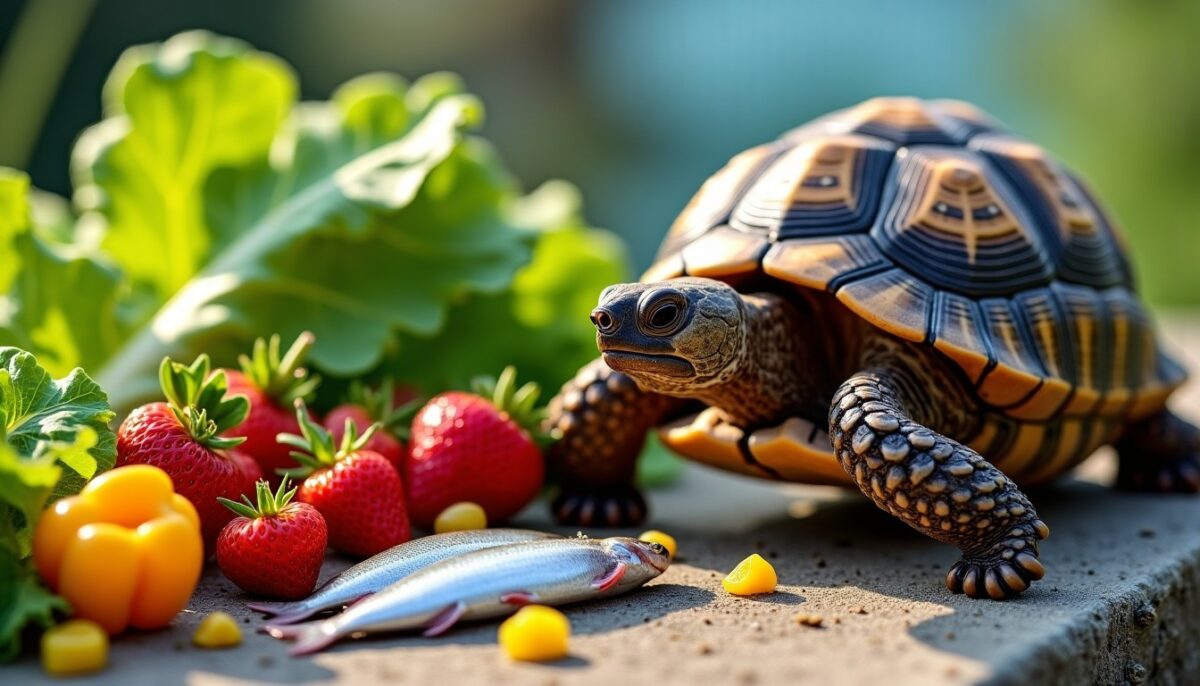 Alimentation des tortues : découvrez le régime idéal pour les tortues de terre, de mer et domestiques