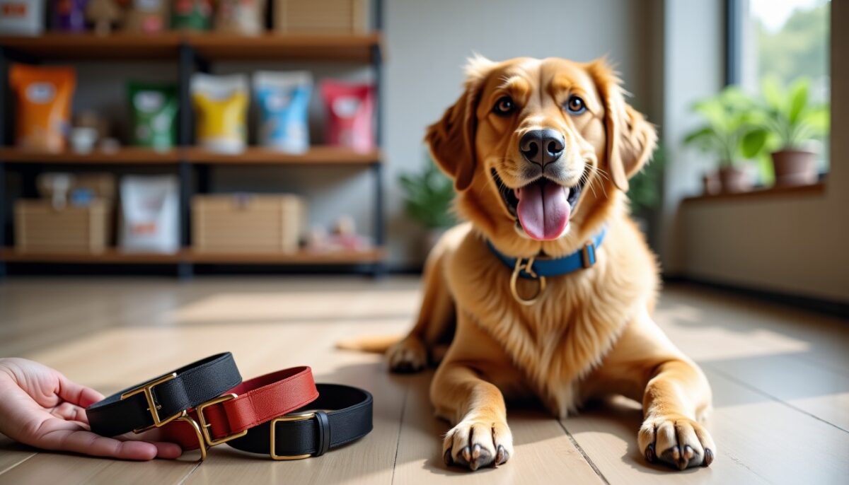 Comment choisir le collier parfait pour votre chien : guide pratique et conseils
