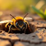 Abeille de terre : comprendre son habitat, les risques associés et comment s’en protéger efficacement
