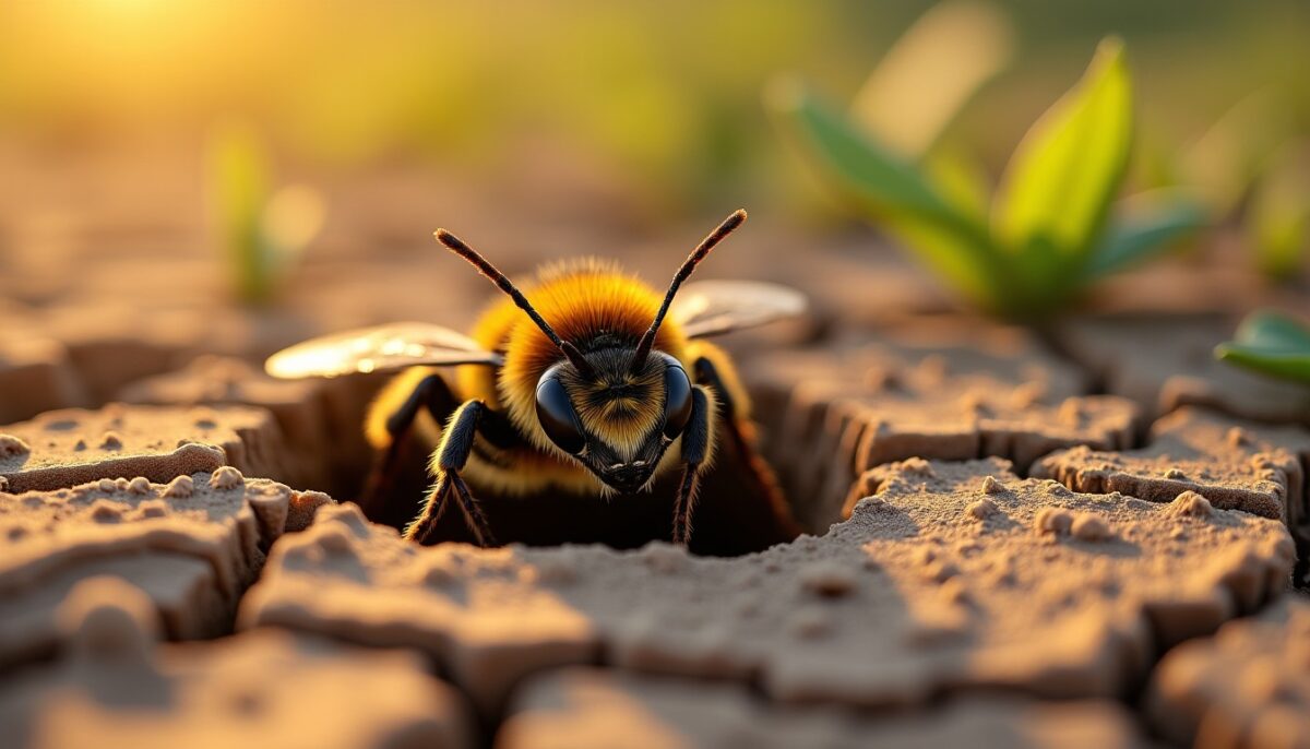 Abeille de terre : comprendre son habitat, les risques associés et comment s’en protéger efficacement