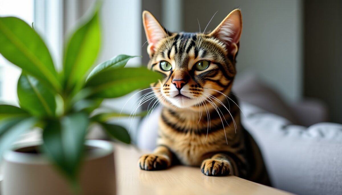 Chat et plante toxique : les gestes urgents à connaître pour agir rapidement