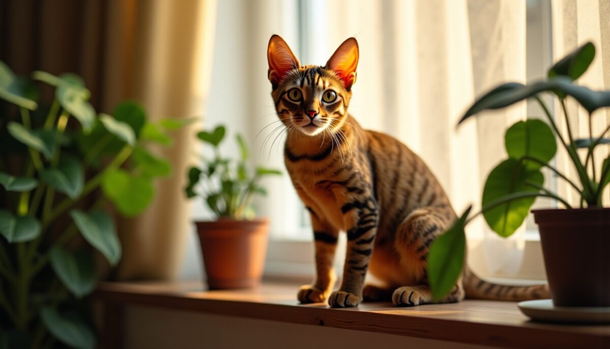 Chat abyssin : découvrir le tempérament, la santé et les besoins de ce félin élégant et athlétique