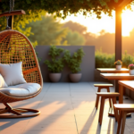 Balancelle et bain de soleil : profils adaptés et espaces où privilégier une table haute